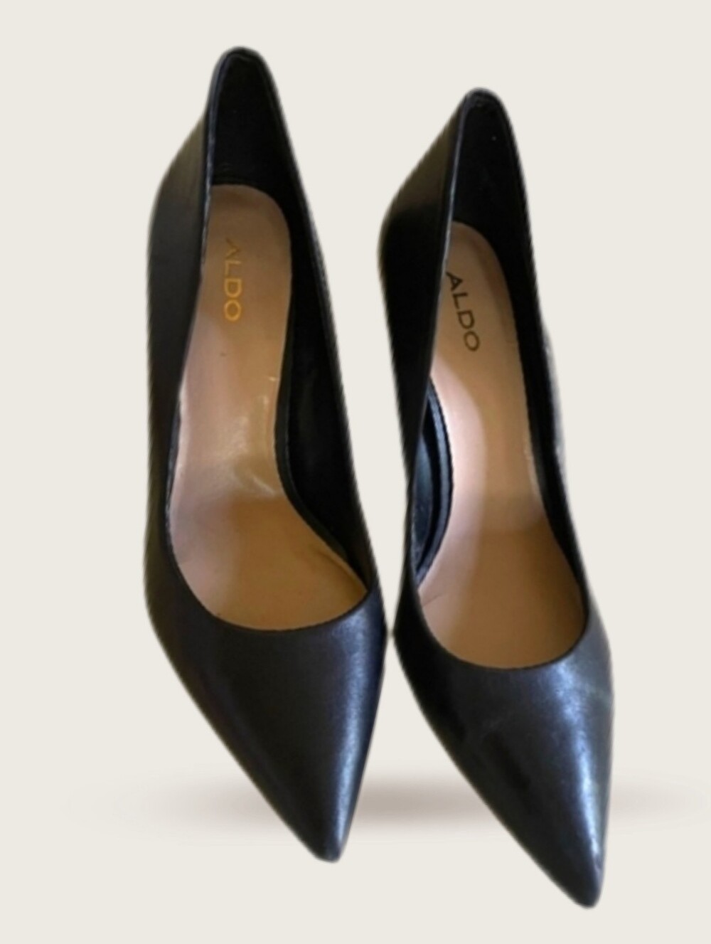 Aldo Sereniti Black Pump Stiletto heel Size 11 EUC
